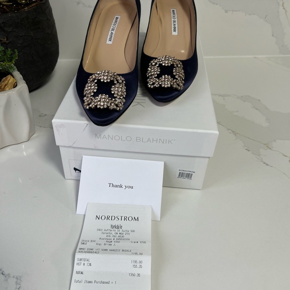 Authentic MANOLO BLAHNIK. Hangisi 50’ inch heel. - Picture 6 of 9